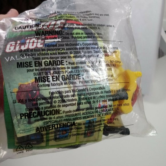 McDonald's NEW G.I. Joe Cobra Commander Happy Meal Toy - Picture 3 of 12